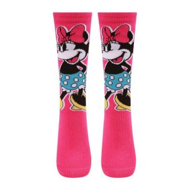 Imagem de Meia Infantil Personagens Disney Cano Longo Trifil Conforto Algodão, R