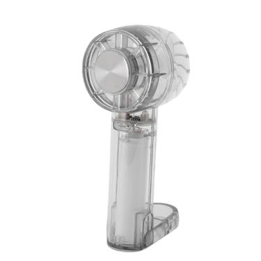 Imagem de Fan Portátil Portátil, Ventilador de Mesa, Bateria de 2000mAh Operado por Bateria USB Recarregável, de 3 Velocidades, Corpo Transparente, para Atividades Ao Ar Livre, Viagens,