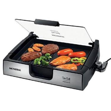 Imagem de Grill Mondial Due Grill Inox Premium G10 1.500 Watts 127V ~ 60Hz - Cor