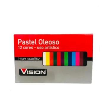 Imagem de Giz Pastel Vision VS 600 Oleoso C/12CORES - Vision