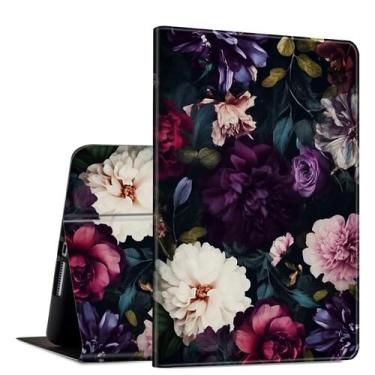 Imagem de Capa GFRGTFHYT para Kindle Scribe 10.2 2022 PU Leather Flowers