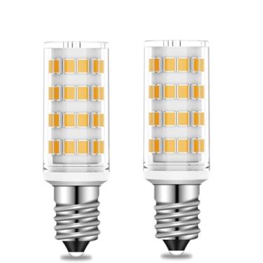 Imagem de Lâmpada de base europeia E14 lâmpada led e14 lâmpada turca substitui lâmpada incandescente regulável 4W equivalente a 40W, CA 110V-130V branco quente 3000K, 400LM pacote com 2 (branco quente)