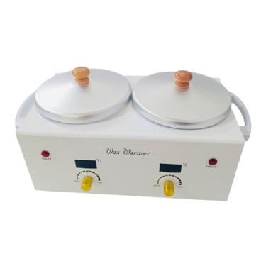 Imagem de Kokiya Aquecedor de cera facial e corporal com display digital, máquina de depilação para iniciantes, adaptador EUA