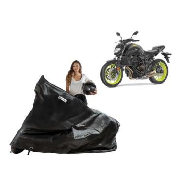 Imagem de Capa Proteção Cobrir Moto Yamaha MT03 MT07 MT09 - Kahawai, Preto