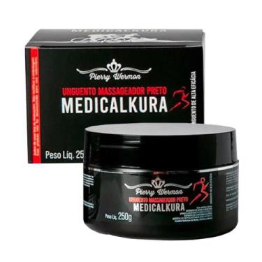 Imagem de Gel Unguento Massageador Preto Medicalkura 250g (PIERRY WERMON)