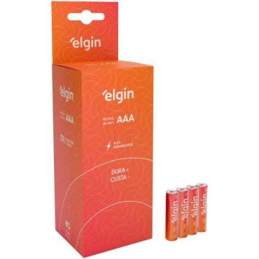 Imagem de Pilha Zinco Carvao AAA RO3 - ELGIN