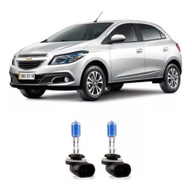 Imagem de Par Lâmpada Super Branca H27 Farol De Milha Onix Gm - Techone