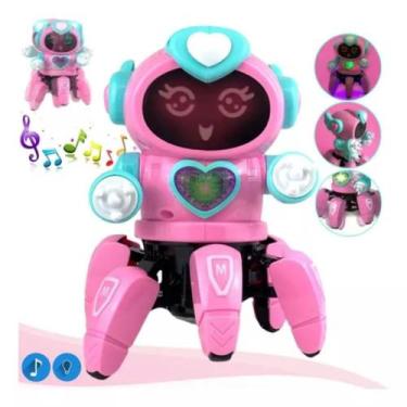 Imagem de Enfeite De Prateleira Gamer - Com Led E Som - Pronto Entrega - Robo La