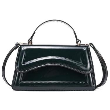 Imagem de MyDearie Mini bolsa feminina moderna pequena bolsa transversal bolsa casual para mulheres, 1 preto, Mini bolsa