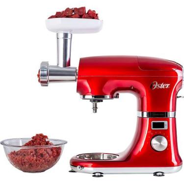 Imagem de Kit Batedeira Planetária Digital com Moedor de Carne Oster, 110V