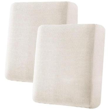 Imagem de Capas de almofada H.VERSAILTEX Super Stretch Sofá de 2 lugares em marf
