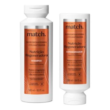 Imagem de Combo Match Nutrição Regeneradora O BOTICARIO: Shampoo e Condicionador Para Fios Enrijecidos Por Ressecamento