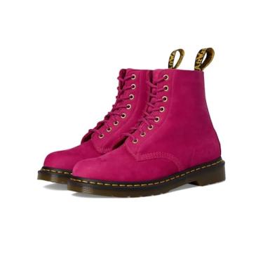 Imagem de Dr. Martens Bota de combate unissex 1460 Pascal, Rosa fúcsia, 14 Women/13 Men