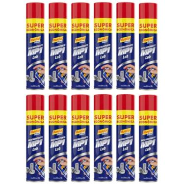 Imagem de Kit 12 Desengripantes Multiuso Lubrificante MP1 Spray 300ML Mundial Prime