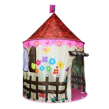 Imagem de Barraca Infantil Cabana Tenda Portátil – Casinha e Castelo de Brincar, Diversão e Imaginação para Crianças