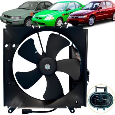 Imagem de Ventoinha Radiador Honda Acoord Civic Toyota Corolla 93/2001