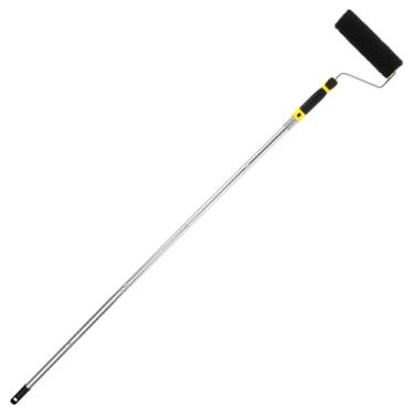 Imagem de Rolo composto para drywall 23 cm Comfort Drywall Texture Roller Escova de rolo de drywall com alça ergonômica Escova de rolo de parede manual para teto para parede e superfície de teto ZJMCAJY