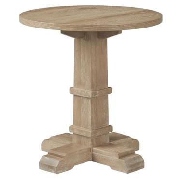 Imagem de Crosley Furniture Joanna Modern Farmhouse Mesa lateral, mesas de extremidade, destaque, móveis de sala de estar, marrom rústico