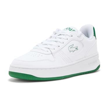 Imagem de Lacoste Tênis infantil unissex L001, Azul marinho/vinhedo, 20