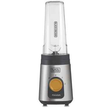 Imagem de Liquidificador Portatil 2 Jarras Black Decker 300W Inox 127V