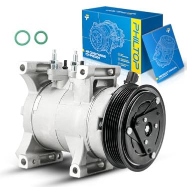 Imagem de PHILTOP Compressor AC compatível com 2012-2015 Durango 3.6L, compressor de ar condicionado