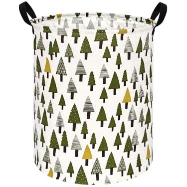 Imagem de Cesto de armazenamento de bebê, cesta de lavanderia, cesto de roupa infantil, dobrável, impermeável, cestos de presente para casa/dormitório/cozinha/animal de estimação/escritório/armário/prateleira