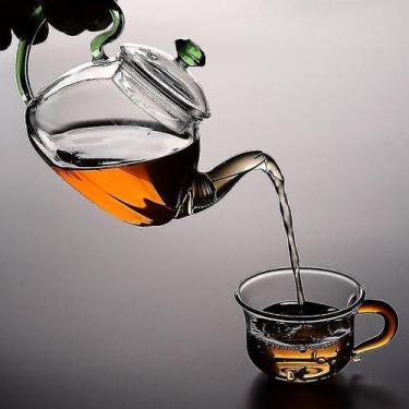 Imagem de Chaleiras elétricas Bule de 300ml bule de vidro resistente ao calor fe