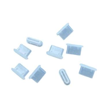 Imagem de Protetores De Poeira De Silicone Tipo-C 10/30/50PCS Protetor De Porta 