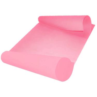 Imagem de Kit Com 51 Folhas Papel Cartolina Rosa 140G/M2 50Cm X 60Cm