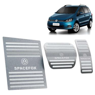 Imagem de Pedaleira + Descanso Spacefox 2006 A 2014 Automático Prata