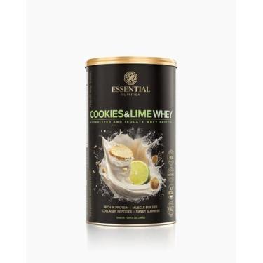 Imagem de Cookies & Lime Whey Sabor Torta de Limão 405g Essential Nutrition