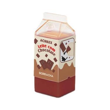 Imagem de Borracha caixa de leite acrilex sabores, modelo 3