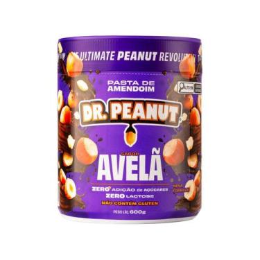 Imagem de Pasta de Amendoim Avelã Dr. Peanut PA000042 sem Açúcar 600g