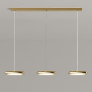 Imagem de Simples Redondo Pendente Luz LED Regulável Lustre De Metal Mesa De Jantar Escritório Altura Ajustável Pendente Luz Para Cozinha Ilha Entrada Sala De Jantar Sala De Estudo Sala De Estar Quart