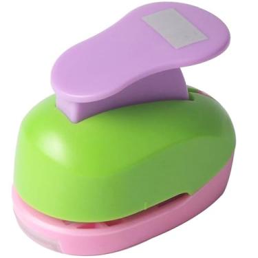 Imagem de Baoblaze Perfurador de papel, furador de papel, ferramenta de, portátil, suprimentos de escritório, perfurador retangular, artesanato, scrapbooking