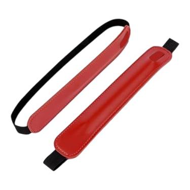 Imagem de MotiveTech 2x Estojos para caneta Stylus com proteção elástica contra poeira, compactos, leves e fáceis de prender ao, protetor universal para bolsos de, Vermelho