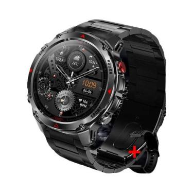 Imagem de Relógio Inteligente Masculino T-Rex 3 Com GPS Dual-band, AMOLED HD, À 