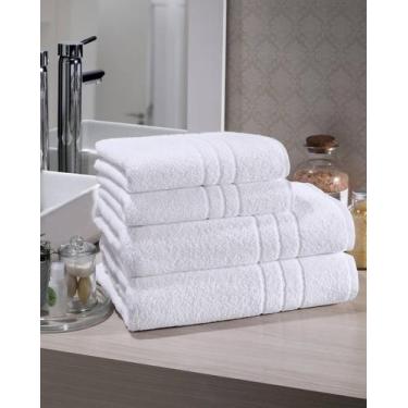 Imagem de Kit 10 Toalhas de Banho Gigante Hotel Pousada Lufamar 450gr/m²  Dubai