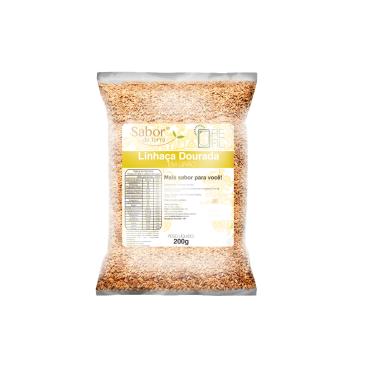 Imagem de Kit 3X: Semente de Linhaça Dourada Sabor da Terra 200g