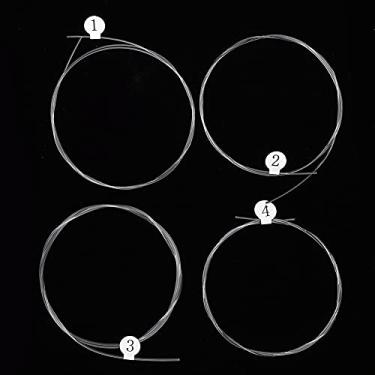 Imagem de Domary CARBONO ALTO-FINAL CULLE GUITAR STRING SET ACESSÓRIOS SOM BRILHANTE PARA TODO O JOGADOR