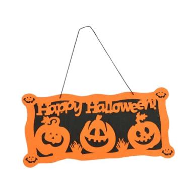 Imagem de Wswqop Placa de Parede para Decoração de Porta de Halloween, Placa para Pendurar Na Porta, para Festa, Cozinha, área Externa, Garagem, D