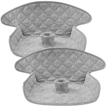 Imagem de Pacote com 2 protetores de assento de carro infantil para treinamento de penico impermeável forro de assento de carro para treinamento de vaso sanitário 4 camadas de proteção contra vazamento forro de