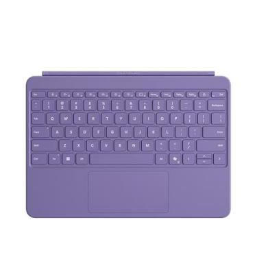 Imagem de Microsoft Teclado Surface Pro para dispositivo Surface Pro de 12 polegadas, material Alcantara, violeta - teclado inglês