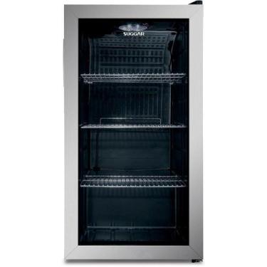 Imagem de Frigobar Suggar 88 Litros Com Porta De Vidro FB8811IX/FB8812IX Inox 11