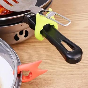 Imagem de Descanso de colher de silicone para balcão de cozinha, suporte para cozinhar e assar, fácil de limpar, seguro para lava-louças, design compacto para utensílios, adição elegante a qualquer decoração de