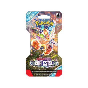 Imagem de Jogo Pokémon Escarlate e Violeta 7 Coroa Estelar - Copag 6 Cartas