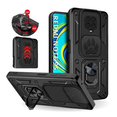 Imagem de Capa Capinha Armor Anti Choque Ring Para Redmi Note 9s - Protetora - C
