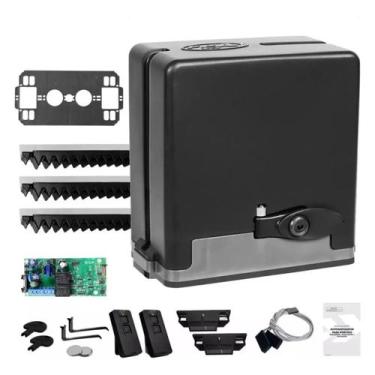 Imagem de Kit motor portao automatico com 2,5m cremalheira dz stark home 400 kl 