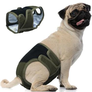 Imagem de PUMYPOREITY Fralda lavável para cães, cinza, GG