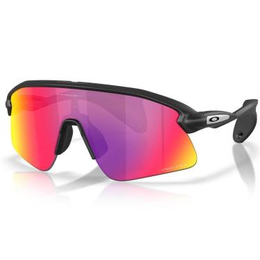 Imagem de Óculos de Sol Oakley Stunt Devil Matte Black Prizm Road-Masculino